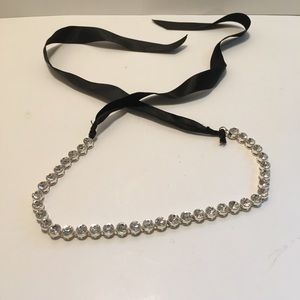 Bejeweled Choker - Ribbon Closure